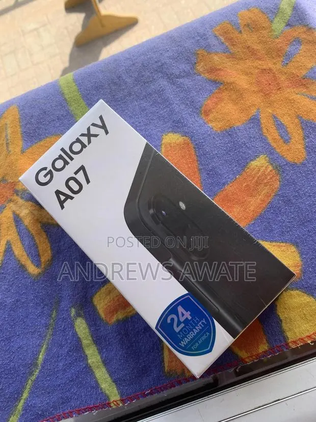 New Samsung Galaxy A07 4G 64 GB Black · Photo 1