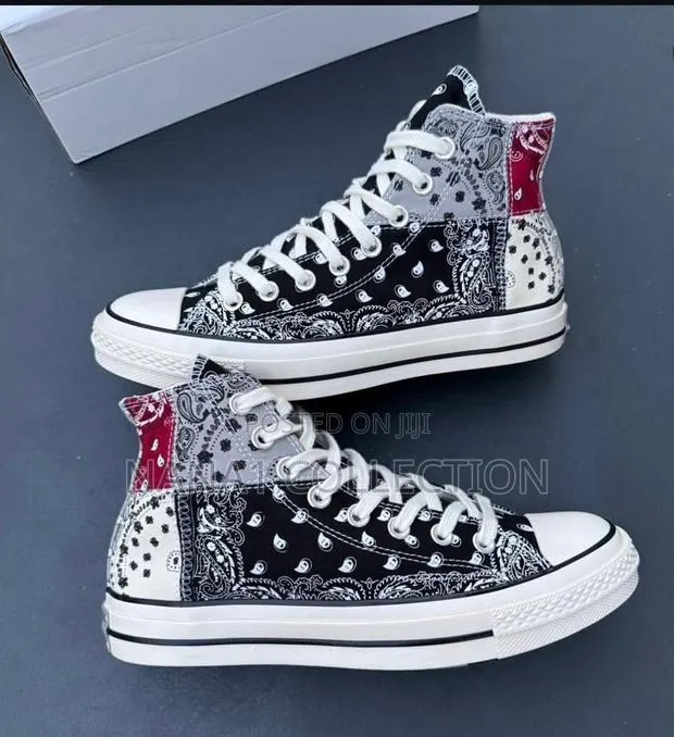 Offspring X Converse Chuck 70 High ‘Paisley Patchwork Sneakers · Photo 1