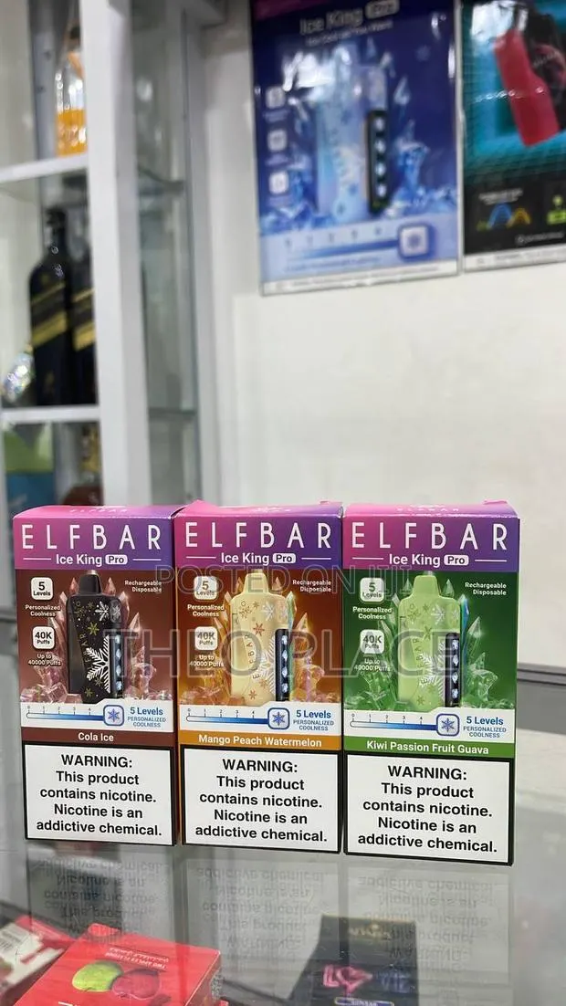 ELFBAR Ice King Pro Disposable Vape 40,000 Puffs | Rechargeable | · Photo 1