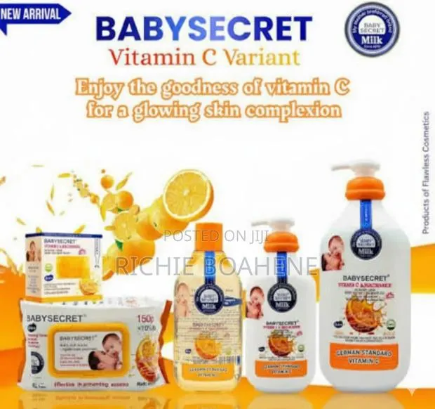 Baby Secret Oil Wash Lotion Shower Gel Wipes · Photo 1