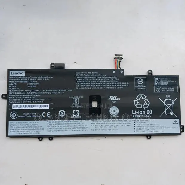 Original Lenovo L18c4p71 Battery for X1 4th Gen / X1 Carbon 7th 8th Ge · Photo 1