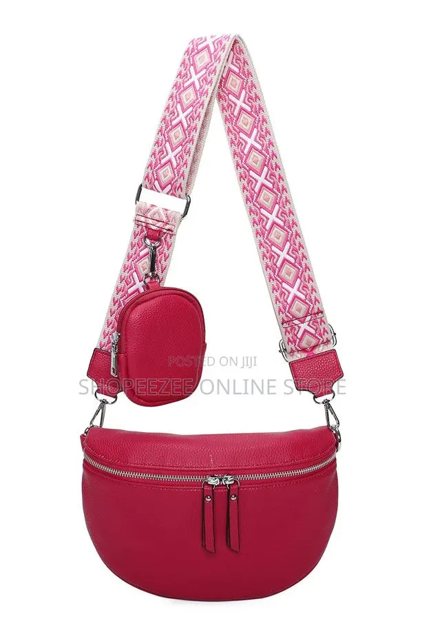 Women and Girls Double Zip Crossbody Bags With Mini Purse · Photo 1