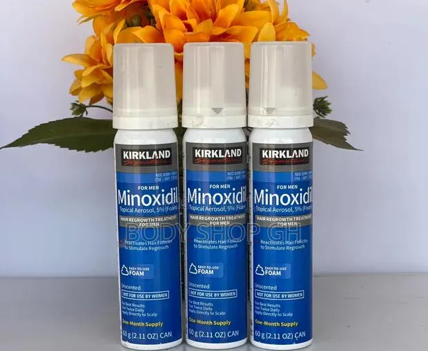 Kirkland Foam for Beard Growth, Hairline and Bald Spots Regrowth · Photo 1