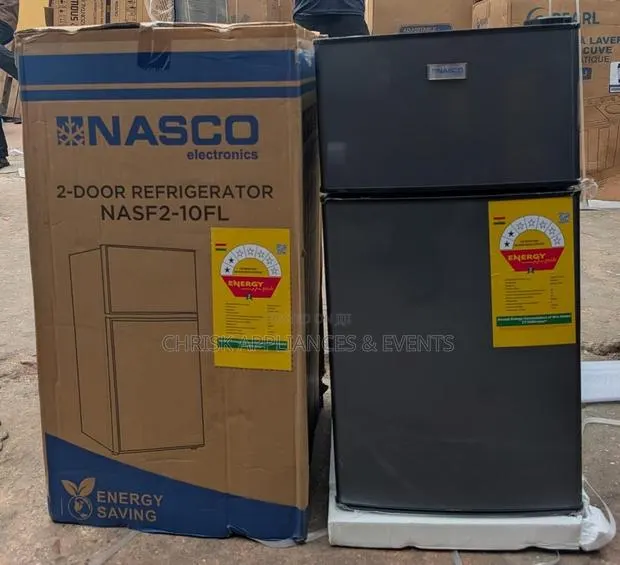 NASCO NASF2-10FL 76L Double-Door Table-Top Refrigerator · Photo 1