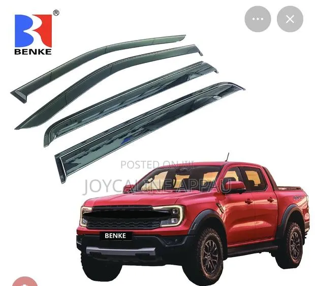 Ford Ranger 2019 to 2026 Original Window Shade Visor/Rain Guard · Photo 1