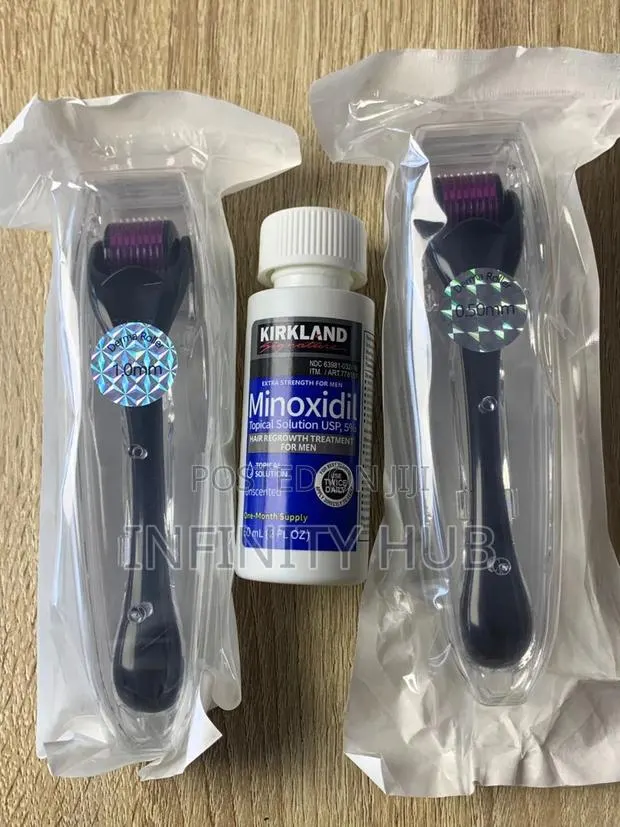 Combo of Kirkland Minoxidil and Derma Roller · Photo 1