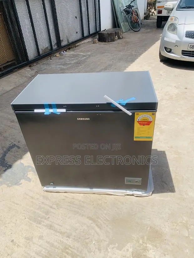 Amazing New Grey Chest Freezer 198l Chest Freezer Samsung · Photo 1