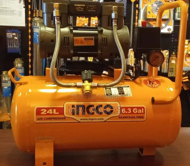 24 Litre Air Compressor With 1100w Oil-Free Motor - Acs111242 · Photo 1