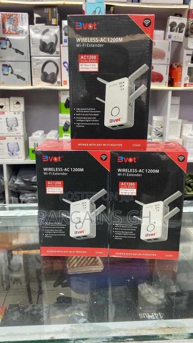 Bvot Ex660 Wireless-Ac 1200m Wi-Fi Extender · Photo 1