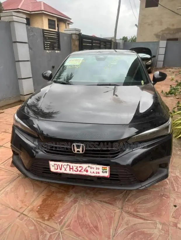 Honda Civic Sport CVT 2024 Black · Photo 1