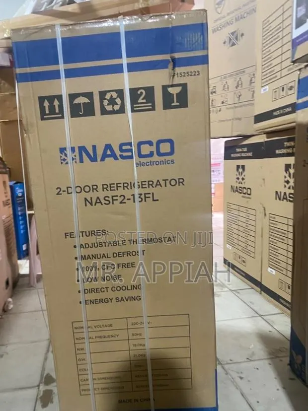 Extremely Classic Nasco 112L NASF2-13FL Electric Refrigerator. · Photo 1