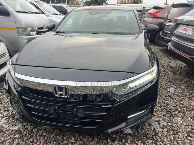 Honda Accord Sport 2018 Black · Photo 1