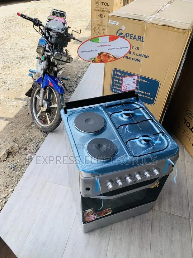 Ultra Modern Sleek Gas Electric Cooker Oven 2-2 Stove Oven 60/60 · Photo 1