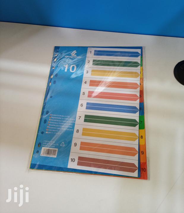 Plastic File Divider