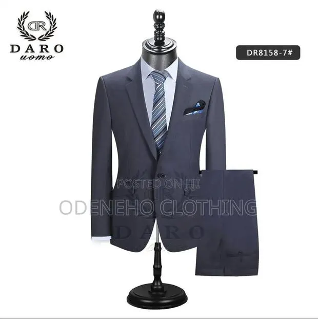 Light and Dark Grey 2 Pieces Suit for Men · Photo 1