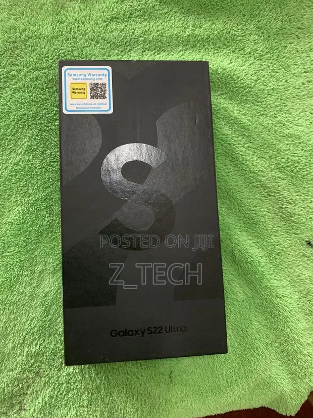 New Samsung Galaxy S22 Ultra 256 GB Black · Photo 1