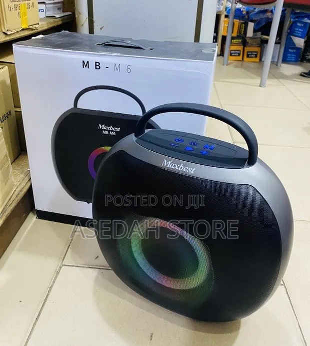 Super Bass Maxbest MB-M6 Rechargeable Speaker · Photo 1