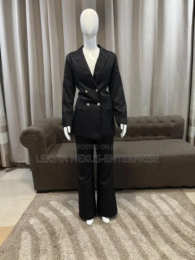 Black Women's Suit- Light Material