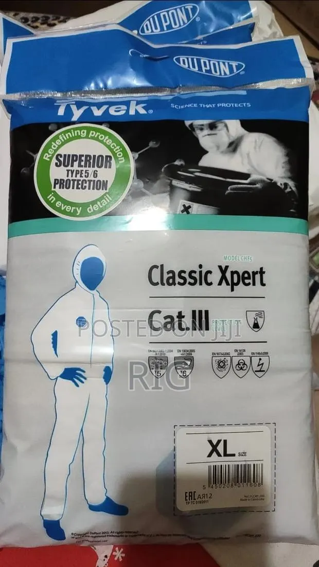 Dupont Tyvek Classic Xpert Cat Iii Disposable Coveralls · Photo 1