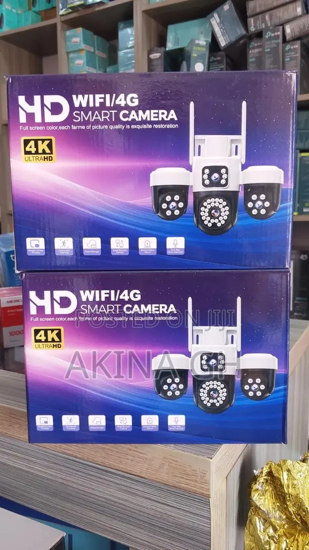 Hd Smart Wi-Fi/4g Three Lens Smart Camera · Photo 1