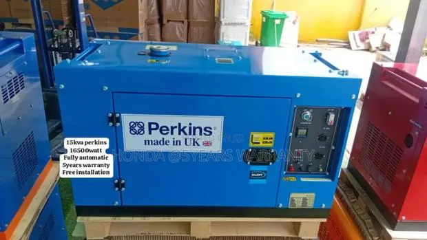 Eco Vibes Energy Perkins 15kva 16500watt Diesel 15kva Ats · Photo 1