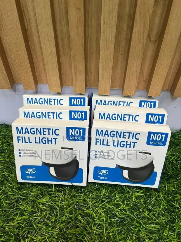N01 Magnetic 360° Rotating Portable Phone Fill Light · Photo 1