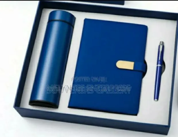 Corporate Gift Set 3in1for Souvenirs Diary,Flask and Pen · Photo 1