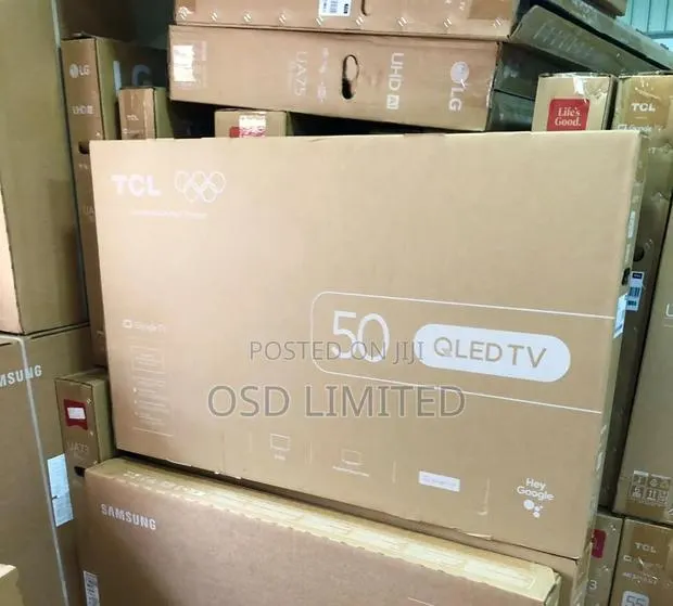 Smart Google Tv Experience: TCL 50" Qled 50s5k in Ghana · Photo 1