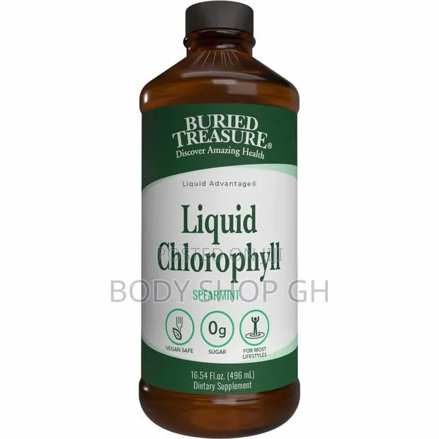 Iquid Chlorophyll 100mg Internal Detox - Natural Body Deodorant · Photo 1