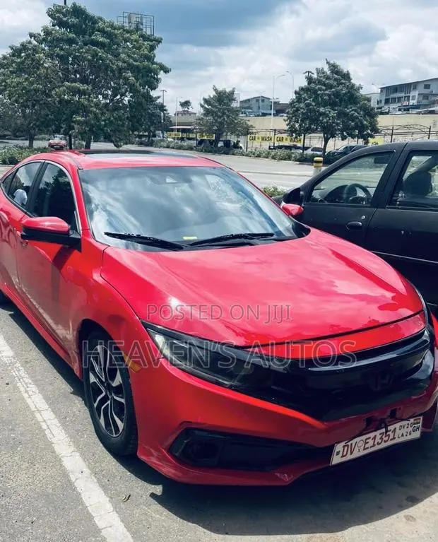 Honda Civic 2018 Red · Photo 1