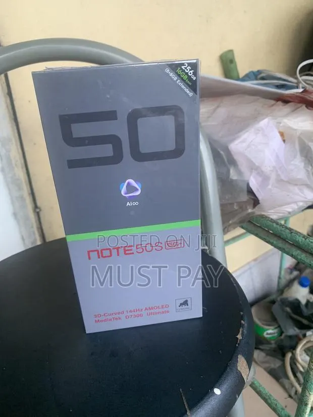 New Infinix Note 50s 256 GB Black · Photo 1