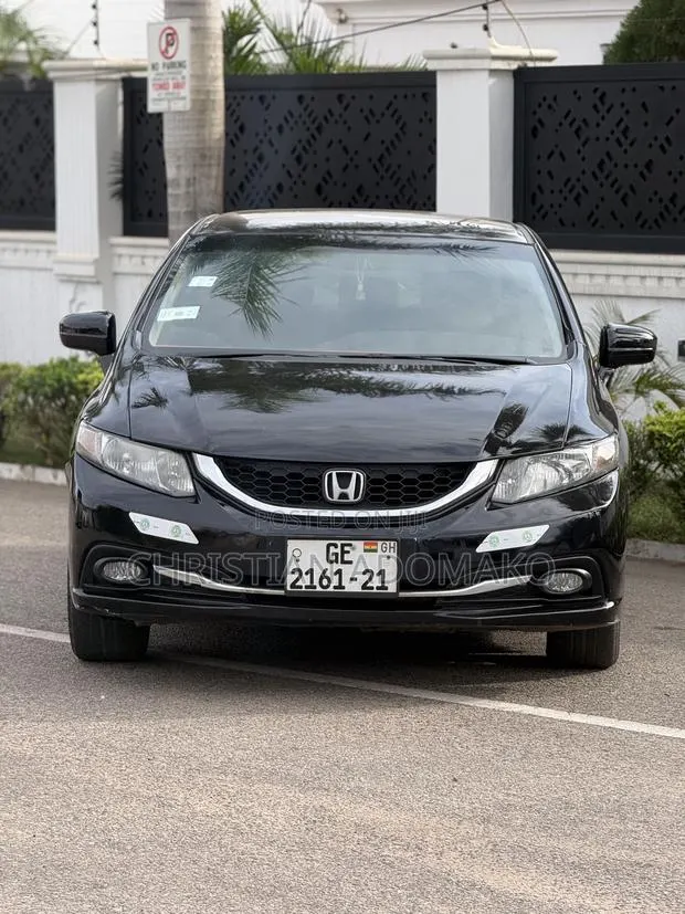 Honda Civic 2015 Black · Photo 1