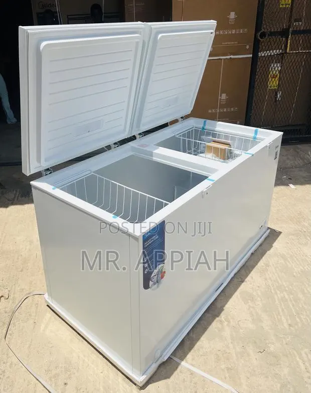 Unique Design Midea 508l Double Door Chest Freezer(White) · Photo 1