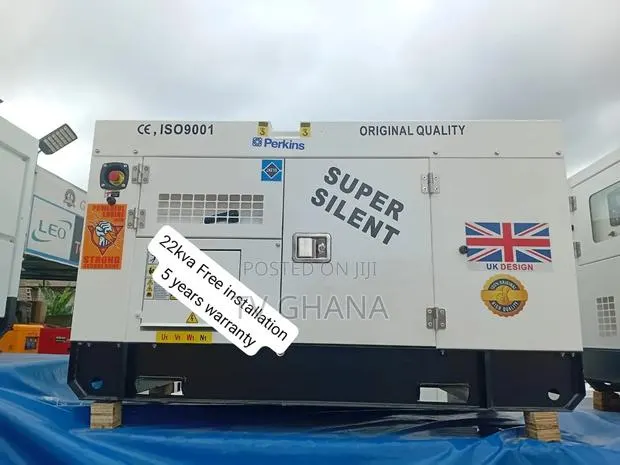 Dependable Perkins 22kVA Water-Cooled Diesel Genset22kva · Photo 1