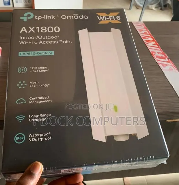 Tp-Link Ax1800 Indoor /Outdoor Wifi 6 Ap(Eap 610) · Photo 1