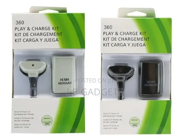 Xbox 360 Rechargeable Battery And Charging Cable · Photo 1