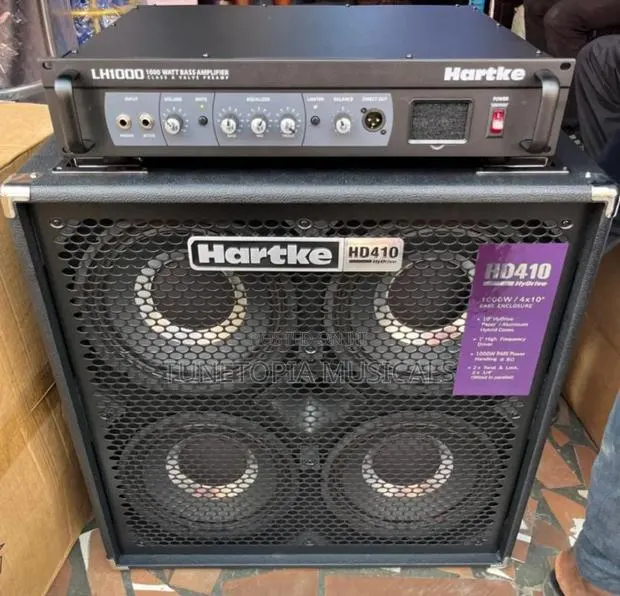 Hartke Lh1000 Head and Hd410 Cabinet Bass Guitar Combo · Photo 1