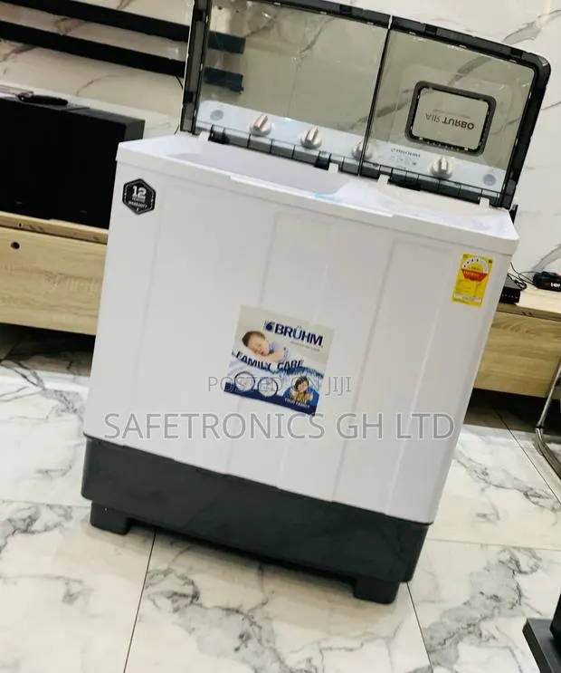 Fresh Sealed Bruhm 12kg Twin Tub Semi Automatic BWT-120H · Photo 1