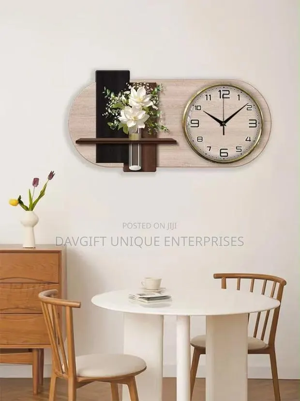 2in1 Original Functional Wall Clock With Unique Beautiful Design · Photo 1