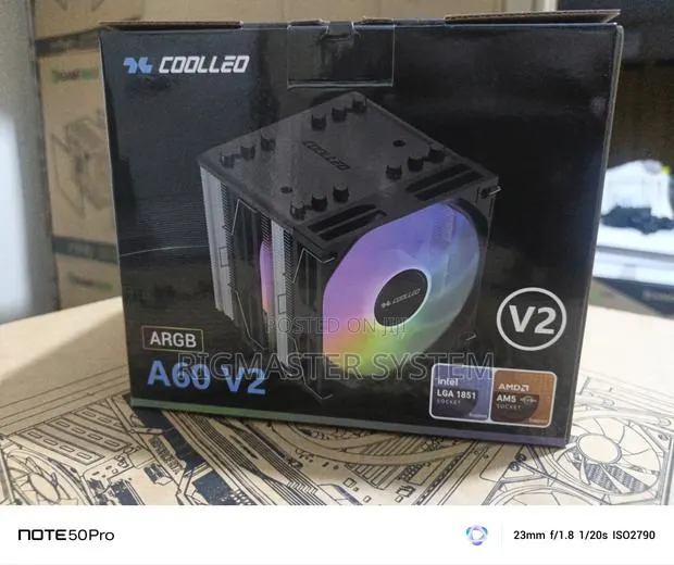COOLLEO A60 V2 Argb Heatsink Cooler · Photo 3