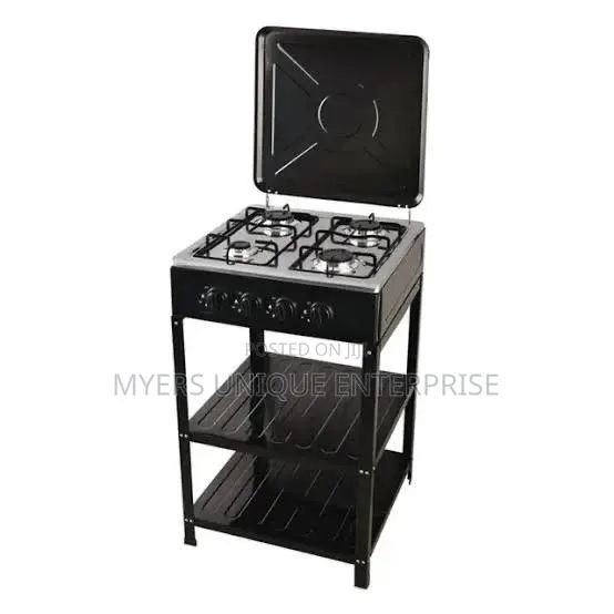 Decakila 4 Burner Gas Stove With Shelf · Photo 1