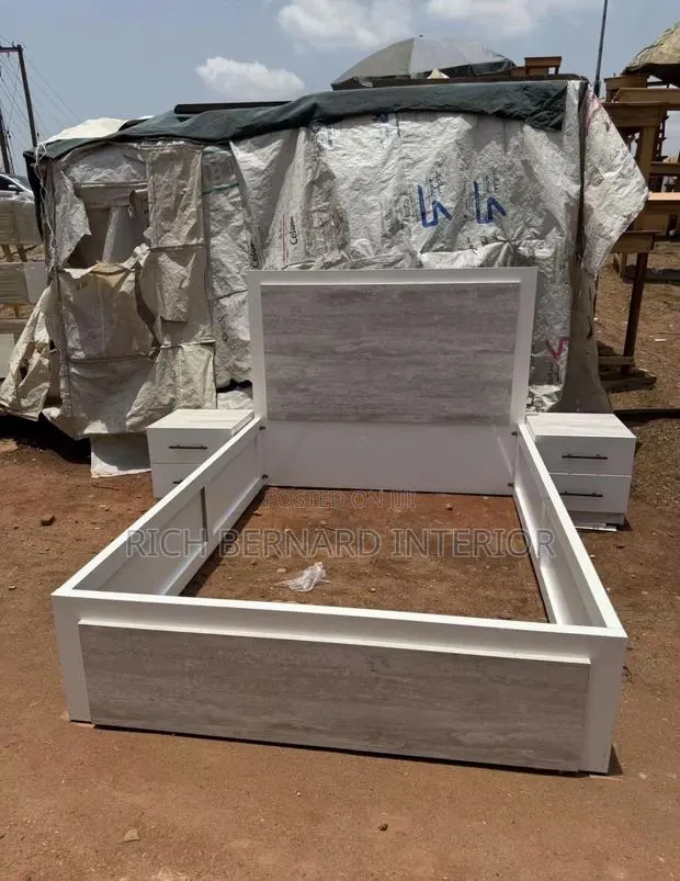Laminated Double Bed Frame · Photo 1