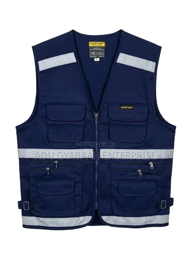 SAFETYBOY Executive Safety Vest / Multi-Pocket Workwear (Reflective) · Photo 1