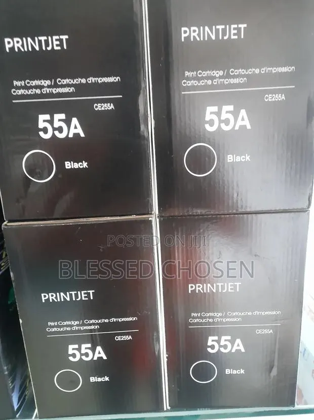 Printjet 55a Black Toner Cartridges Display. · Photo 1