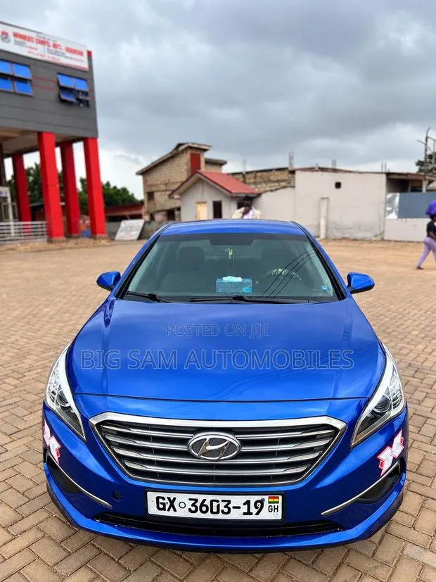 Hyundai Sonata 2017 Blue · Photo 1