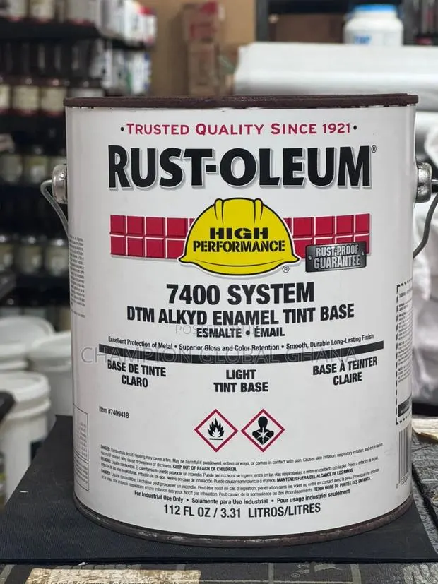 Anti Rust Metal Paint White · Photo 1