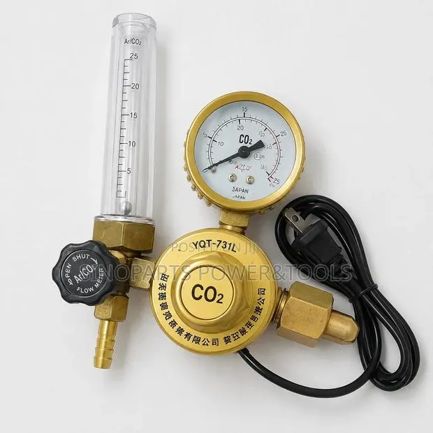 YQT-731L CO2 Welding Regulator With 25l/Min Flow Meter · Photo 1