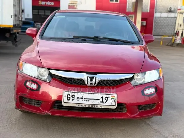 Honda Civic 2010 Red · Photo 1