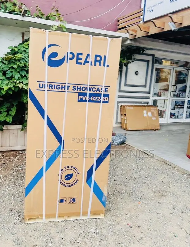 Vertical Display Fridge Pearl PVC-622-2b Double Door 500L. · Photo 1