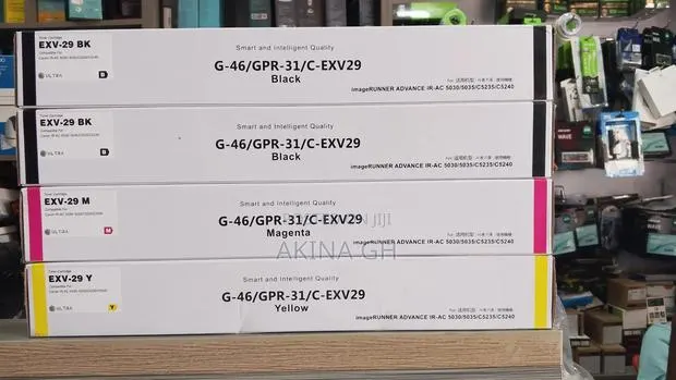 Exv 29 Toner All Colors · Photo 1